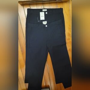 Boys Crewcuts performance pants- 2 pairs NWT